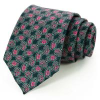 Corbata con estampado de moda para hombre, corbata de seda hecha a mano de 8cm, corbata geométrica floral de Paisley para fiesta de negocios, regalo de boda, novedad de 2021 - details 21