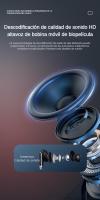 Auriculares Bluetooth Inalámbricos SANLEPUS 2024, Pantalla Digital Táctil Inteligente, Bluetooth 5.3 con Micrófono HD, HiFi Estéreo, Reducción de Ruido, 32H de Reproducción, Control Táctil, Compatibles con Android y iPhone - details 8