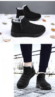 Botas De Nieve Gruesas Apiladas Para Hombres, Zapatos De Algodón Térmico - details 6