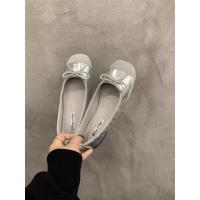 De suela plana solo zapatos femeninos primavera y otoño hadas viento un pedal arco de suela suave cabeza redonda poco profunda boca beanie zapatos ballet solo zapatos - details 15