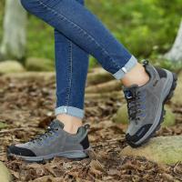 2020 nueva llegada calidad suela gruesa protege tus pies zapatos de senderismo de moda Neutral para mujer al aire libre - details 30