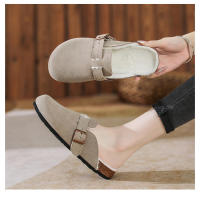Zapatillas de casa de invierno Zuecos de mujer de felpa con plantilla ortopédica - details 6