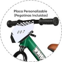 Placa Personalizable  (Pegatinas Incluidas)