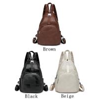 Nuevas Mochilas de Cuero PU para Mujer Bolsa Multifunción para Teléfono Mochilas Escolares - details 0