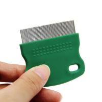 Peine para Mascotas de Acero Inoxidable Cepillo Grueso para Eliminación de Pelo de Mascota - details 3