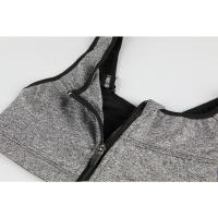 Top Deportivo De Talla Grande Para Mujer Con Cierre Frontal Push up Fitness Running Yoga Sport Bra Transpirable Nylon Spandex - details 14