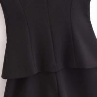 Vestido Mini Casual Cucaracha de Cintura Alta con Top sin Mangas hasta la Cintura - details 14
