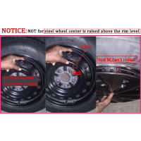 Tapacubos de Rueda Universal ABS Cubierta de Rueda para Coche, Camión, SUV Juego de Tapacubos R14 - details 2
