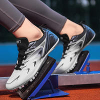 Nuevos zapatos de pista, picos para hombres y mujeres, zapatillas de salto largo de pie para correr de medio y largo. - details 13