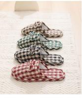 Zapatillas antideslizantes para parejas, hogar, cuatro estaciones, granulado, otoño e invierno, interior, suela de tela de fondo suave, suelo de madera silencioso - details 20