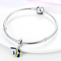 Pulsera de encanto S925 Plata esterlina 100% real con diseño de animales para mujeres joyería fina de cumpleaños regalo con piedra principal de zirconia y otros materiales naturales - details 21