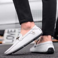 Nuevos zapatos casuales de moda formal para hombre negros de cuero de oficina de negocios de alta calidad, precio bajo 2025 - details 7