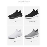 Zapatos Transpirables para Hombre Zapatos Planos Blancos de Moda Zapatillas Ligeras - details 3