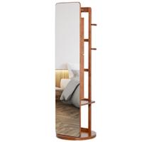 Espejo Joyero con 20 Luces LED Armario Joyero Reclinable con Guardajoyas Anillos Pendientes Collares Cerradura y Llaves 40x37x146 cm Blanco - details 21