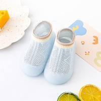 Calcetines de malla antideslizantes para niños pequeños, zapatos transpirables de fondo suave para interiores, primavera y verano - details 7