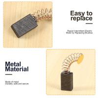 5 pares de cepillos de carbono para Motor, piezas de repuesto de herramientas eléctricas universales de 13mm x 8mm x 5mm para lijadora Orbital con amoladora angular - details 4