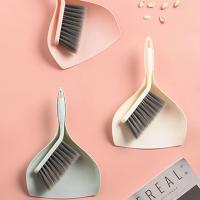 Juego de Mini escoba de escritorio, cepillo pequeño de limpieza, pala de limpieza de basura, mesa, Herramientas de limpieza del hogar, 3 colores - details 5