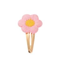Horquillas con flores bordadas para el pelo, accesorios para el cabello para niñas, pasadores Vintage, 10 unidades por lote - details 8