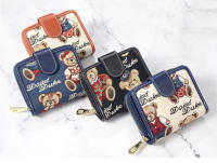 Tiantian Winnie the Pooh nuevas carteras cortas para mujer estilo coreano lindo plegable monedero de moda multifuncional - details 1