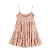 Ropa de mujer europea y americana, camisón de tirantes cortos de tul popular - details 5