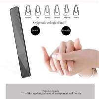 Herramienta Profesional de Manicura de Vidrio Nano Caja de Arte de Cristal Lavable con Porta Herramientas de Almacenamiento - details 5