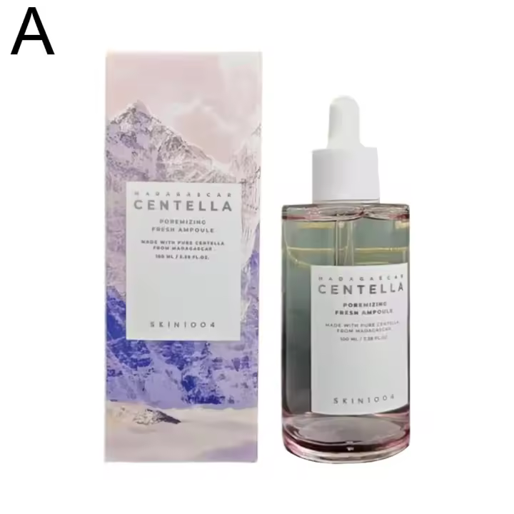Esencia de Centella Asiatica Crema de Ojos, Limpiador, Aceite de Limpieza, Crema de Sol, Toner Hidratante y Calmante para Cuidado de la Piel Facial - 1