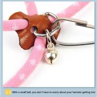 Collar Suave Ajustable para Mascotas Conjunto de Correa con Campana para Ratones, Hamsteras, Ferretas, Rátamos Cuerda Antimordedor para Cerditos - details 6
