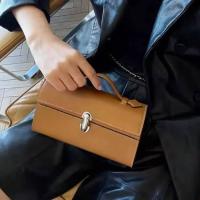 SAVETTE Symmetry Pochette Tote Bolsos de calidad con asa para mujer, bolso sencillo de gamuza de cuero genuino de Color sólido, bolso cuadrado, mochila de lujo de alta gama - details 10