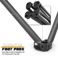 Silla de camping portátil plegable con forma de media luna para exteriores, equipo de picnic, banco de pesca, bocetos para estudiantes - details 10