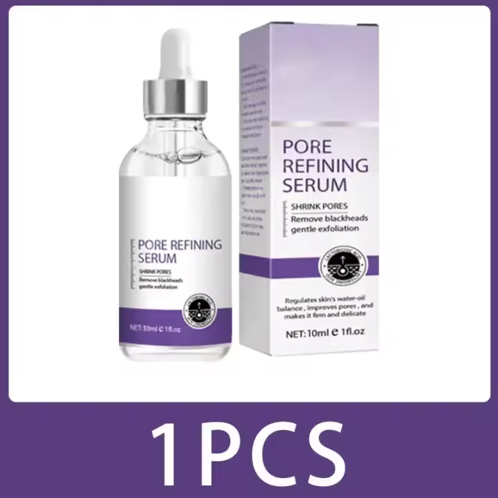 Textura de la piel |   Suero facial iluminador y retexturizante para refinar los poros con retinol y niacinamida no comedogénico - 1