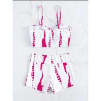 2025 Bikini traje de baño con cordón mujeres pantalones cortos de cintura alta traje de baño femenino acolchado traje de baño natación ropa de playa verano - details 18
