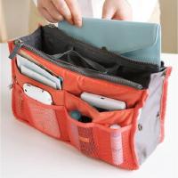 Bolsa de cosméticos portátil, liviana y de gran capacidad, bolsa de baño engrosada con doble cremallera, bolsa central, bolsa de almacenamiento de cable de datos multifunción. - details 1