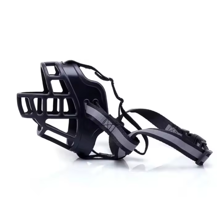 Mordedor de Silicona para Perros 1PC Cómodo Transpirable Cesta Silicona para Perros Pequeños Medianos Grandes y Extra Grandes - 1