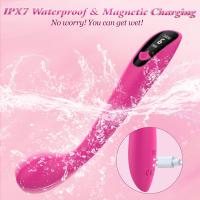 Vibrador de punto G para mujer, consolador estimulador del clítoris, cuentas con pantalla LCD y 9 vibradores, Juguetes sexuales para adultos - details 11