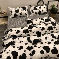 Juego de Ropa de Cama de Flores Europeas Suaves Cubierta de Edredón, Sábana, Fundas de Almohada - details 1