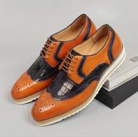 Nuevo estilo de moda capa de cuero vestido de fiesta para hombres zapatos Oxford hombres - details 15