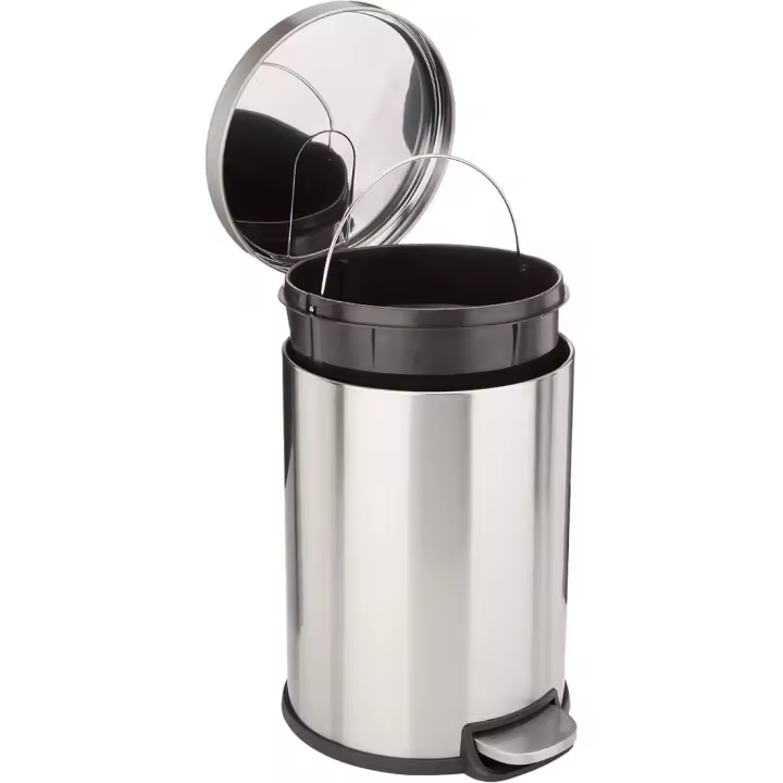 Bote de Basura con Cierre Suave 38 x 30 x 44 cm - 20 l, 20 l metálico - 1