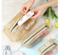 Bolsa de malla para cosméticos, neceser de viaje para maquillaje y artículos de tocador, neceser de baño para mujer, estuche de almacenamiento portátil para brochas de lápiz labial, novedad - details 11