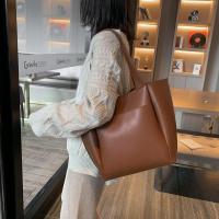 Bolso de hombro de gran capacidad para mujer, bolsos de cuero PU de alta calidad, bolso de mano Retro femenino - details 12