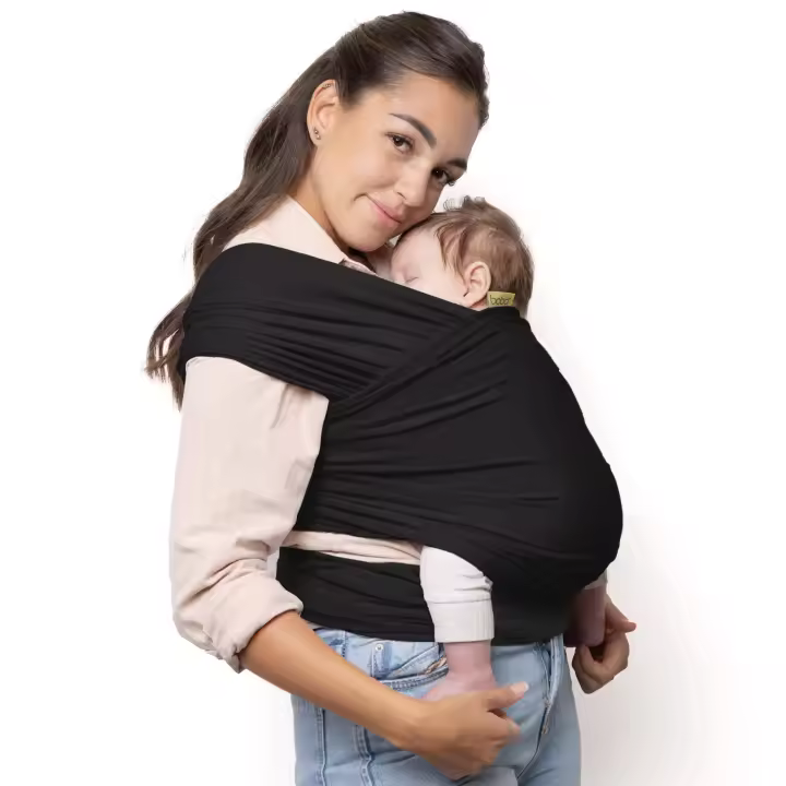 Portabebés para recién nacido y niño pequeño, envolturas elásticas para bebé, portabebés con manos libres, cabestrillo - 1