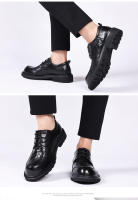 Nuevos zapatos casuales de piel de oveja de primera capa, zapatos de hombre de cuero para negocios - details 15
