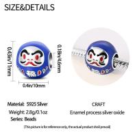 Abalorios de Danza de León y Gato de Sello de Plata Esterlina S925 100% Auténticos para Pulsera DIY de 3mm Joyería de Moda para Mujeres Regalo con Piedra de Zirconia - details 16