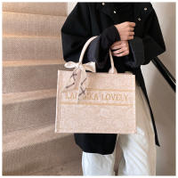 Bolso de Mano Impreso de Estilo Nacional para Mujeres Bolso de Oficina de Gran Capacidad Versátil para Primavera/Verano - details 25