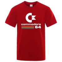 Camiseta con Estampado Commodore para Hombre, Camisa de Algodón, Manga Corta, Diseño Retro de SID Amiga, Ropa de Calle, Commodore 64, C64, Verano 2022 - details 11