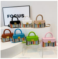 Moda arco iris portátil pequeño cuadrado bolsa 2025 primavera nueva luz de lujo bolsa de las mujeres versátil texturizado axilas bolsa de hombro - details 34