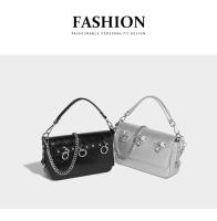 Bolso retro de cadena axilar, dulce y genial, estilo Spice Girl, bolso de hombro, bolso de mensajero para mujer, nuevo modelo. - details 2