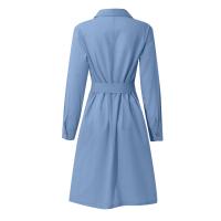 Vestido de mezclilla para mujer Vestido de blusa de mezclilla para mujer - details 13