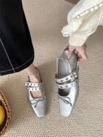 Zapatos Mary Jane de tacón grueso, estilo francés, nuevos, elegantes, de noche, con punta cuadrada y boca ligera, para mujer. - details 26