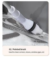 Dispositivo de limpieza giratorio eléctrico inalámbrico 6 en 1 para ducha, cocina y baño - details 7