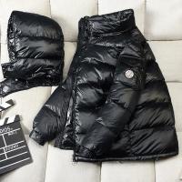 Chaqueta acolchada con capucha para hombre, abrigo corto de plumas de pato, informal, brillante, impermeable, Invierno - details 7